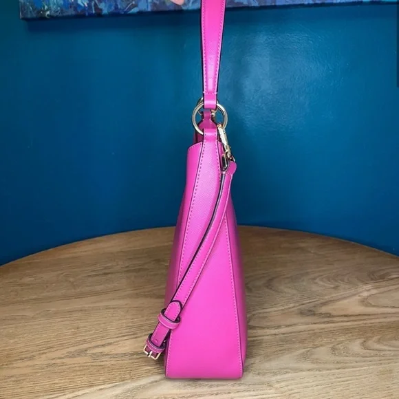 💕 🍭 Kate Spade Candied Plum Perry leather shoulder bag - Picture 2 of 7